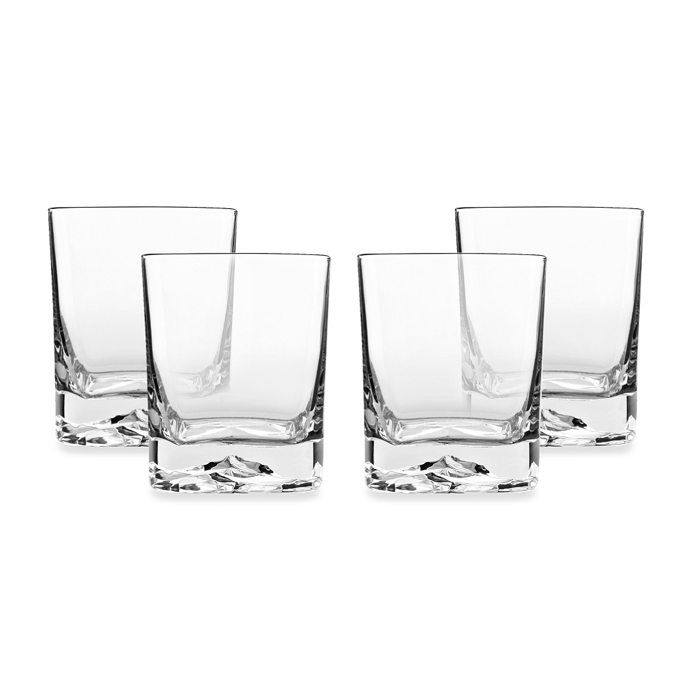 Luigi Bormioli On The Rocks SON.Hyx® Double Old Fashioned (Set Of 4)