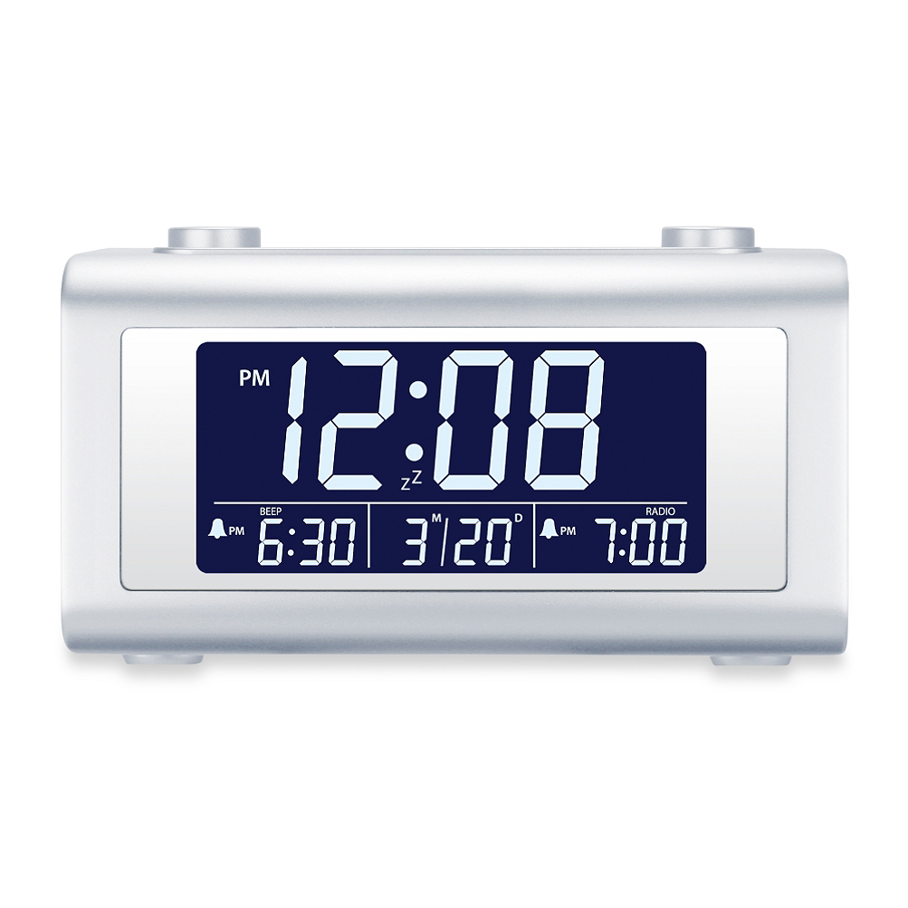 Automatic Time Set Digital Alarm Clock Radio