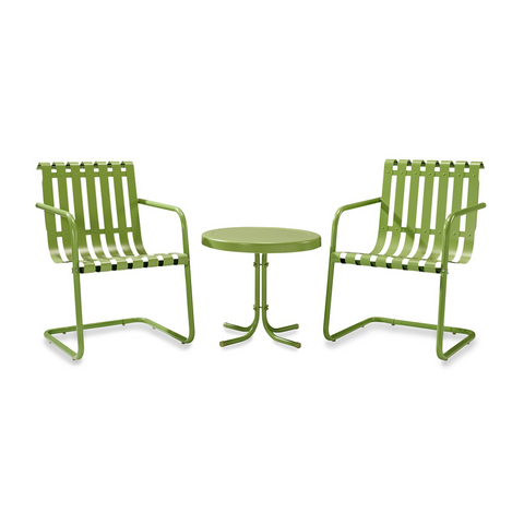 Crosley Gracie 3-Piece Metal Outdoor Seating Sets