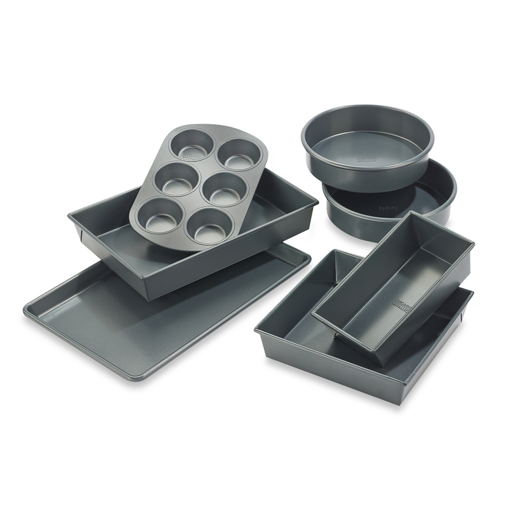 Chicago Metallic™ Professional 7-Piece Bakeware Set With Armor-Glide C –  Home Goods Store
