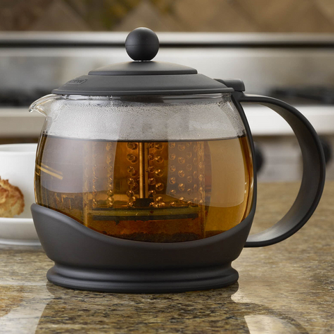 BonJour® Prosperity Teapot With Shut-Off Infuser
