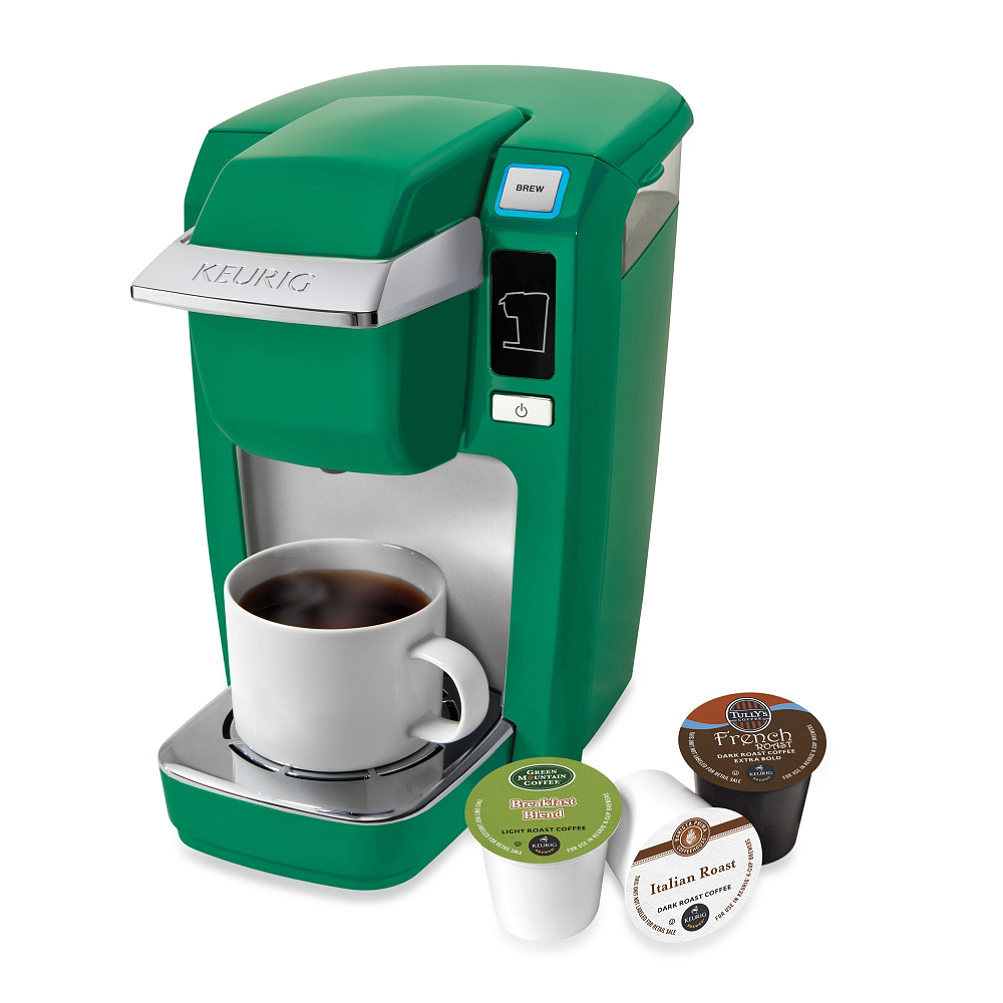 Green keurig coffee shop maker
